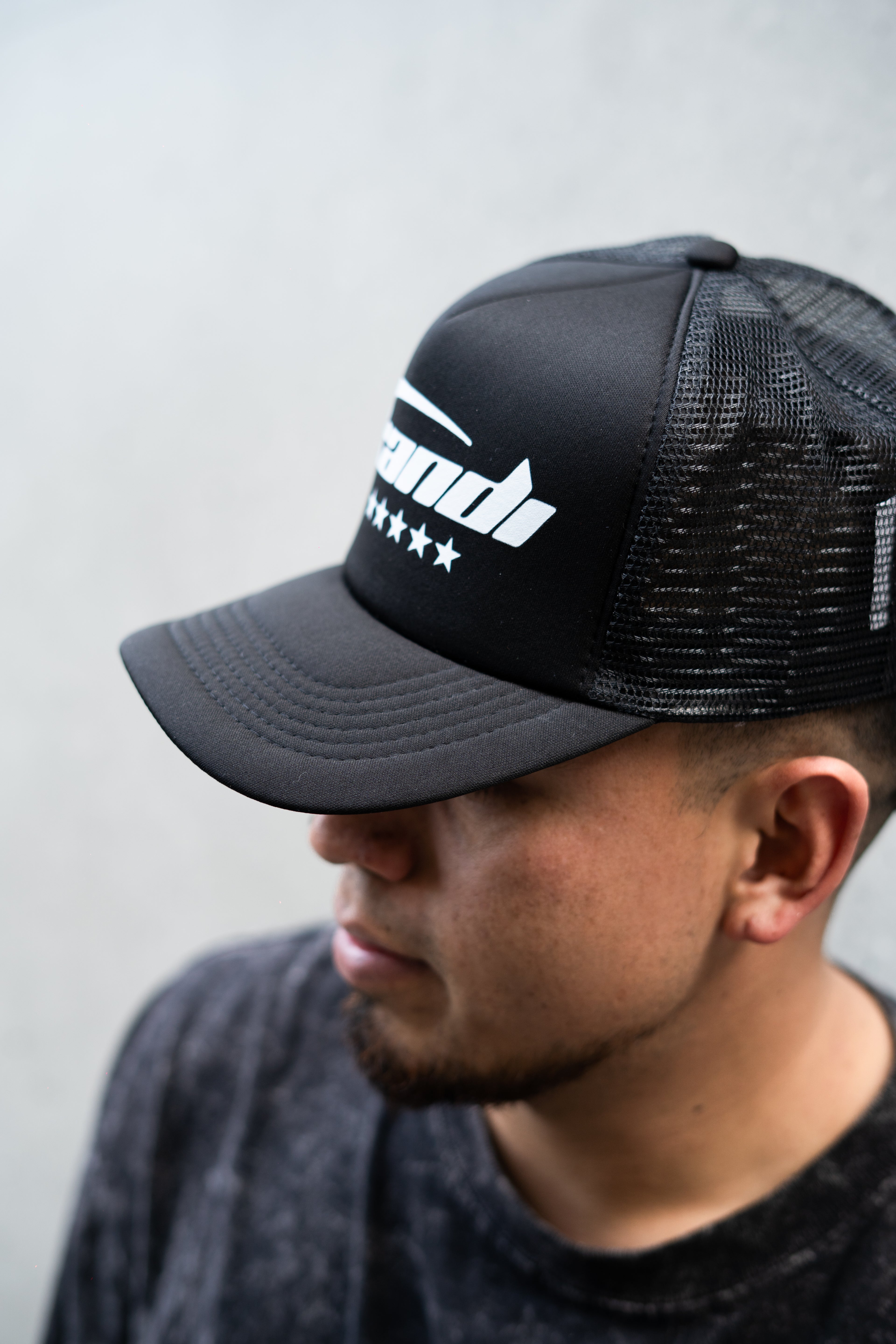 Gorra kandi clasica negra