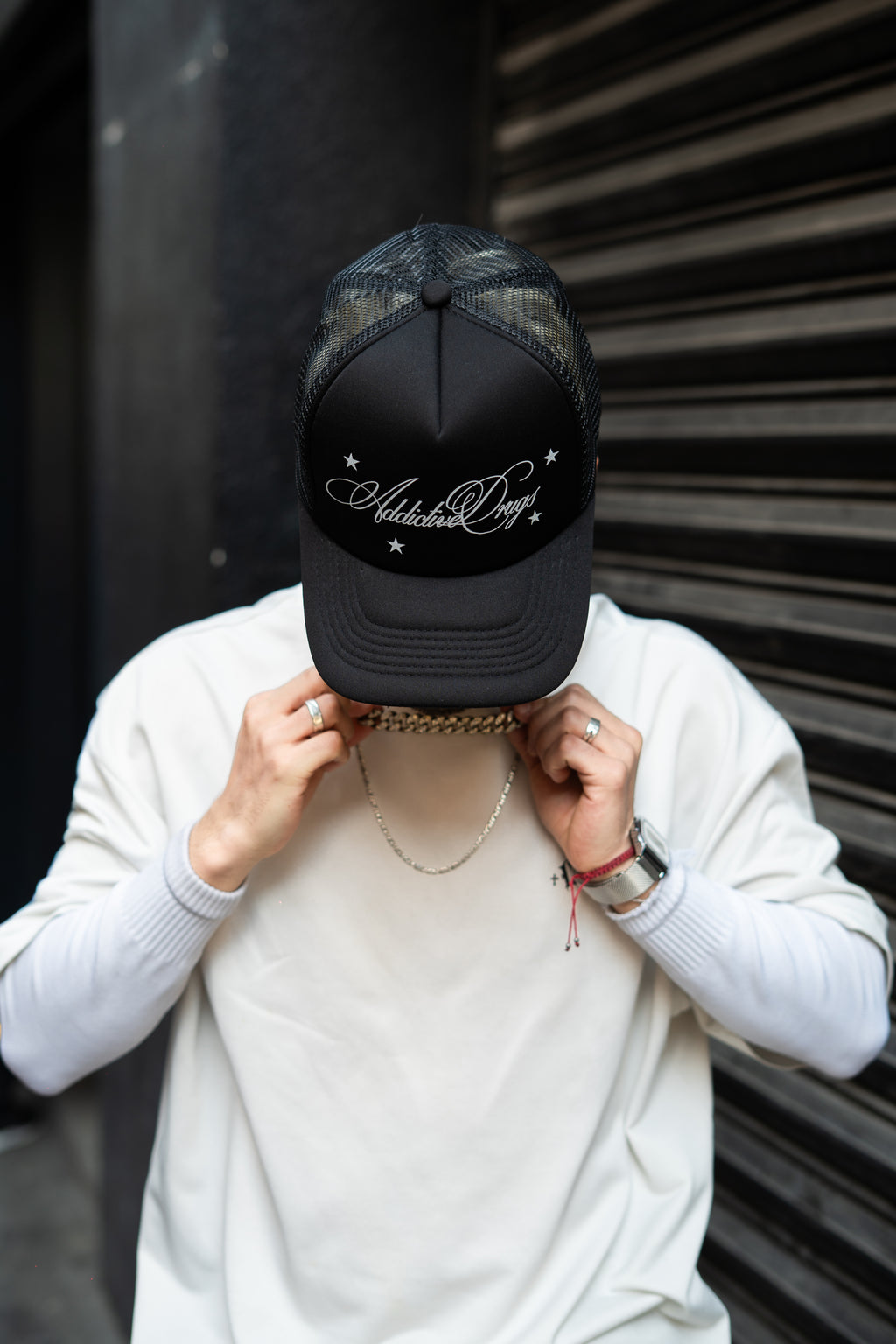 Gorra AdiDru negra kandi