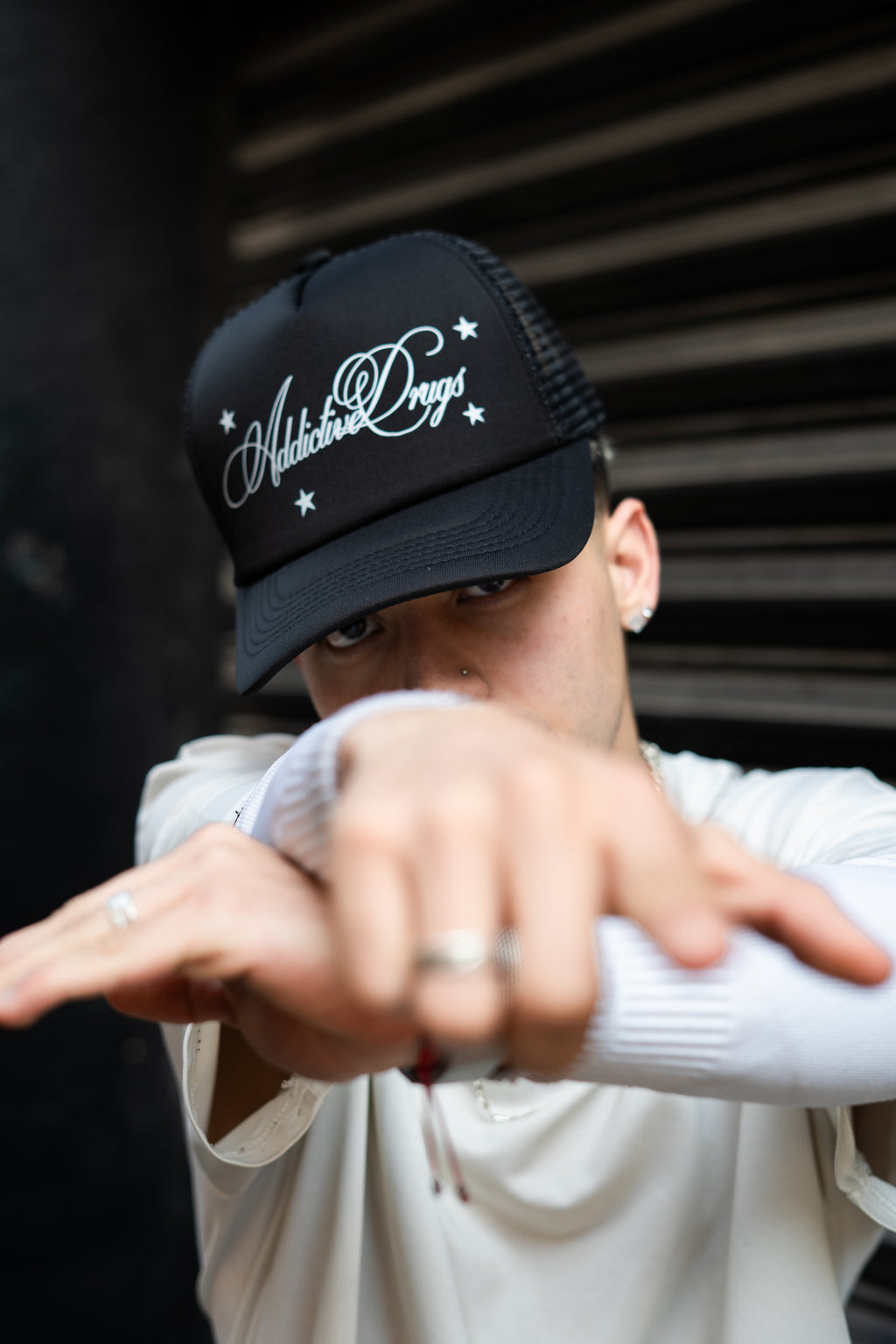 Gorra AdiDru negra kandi