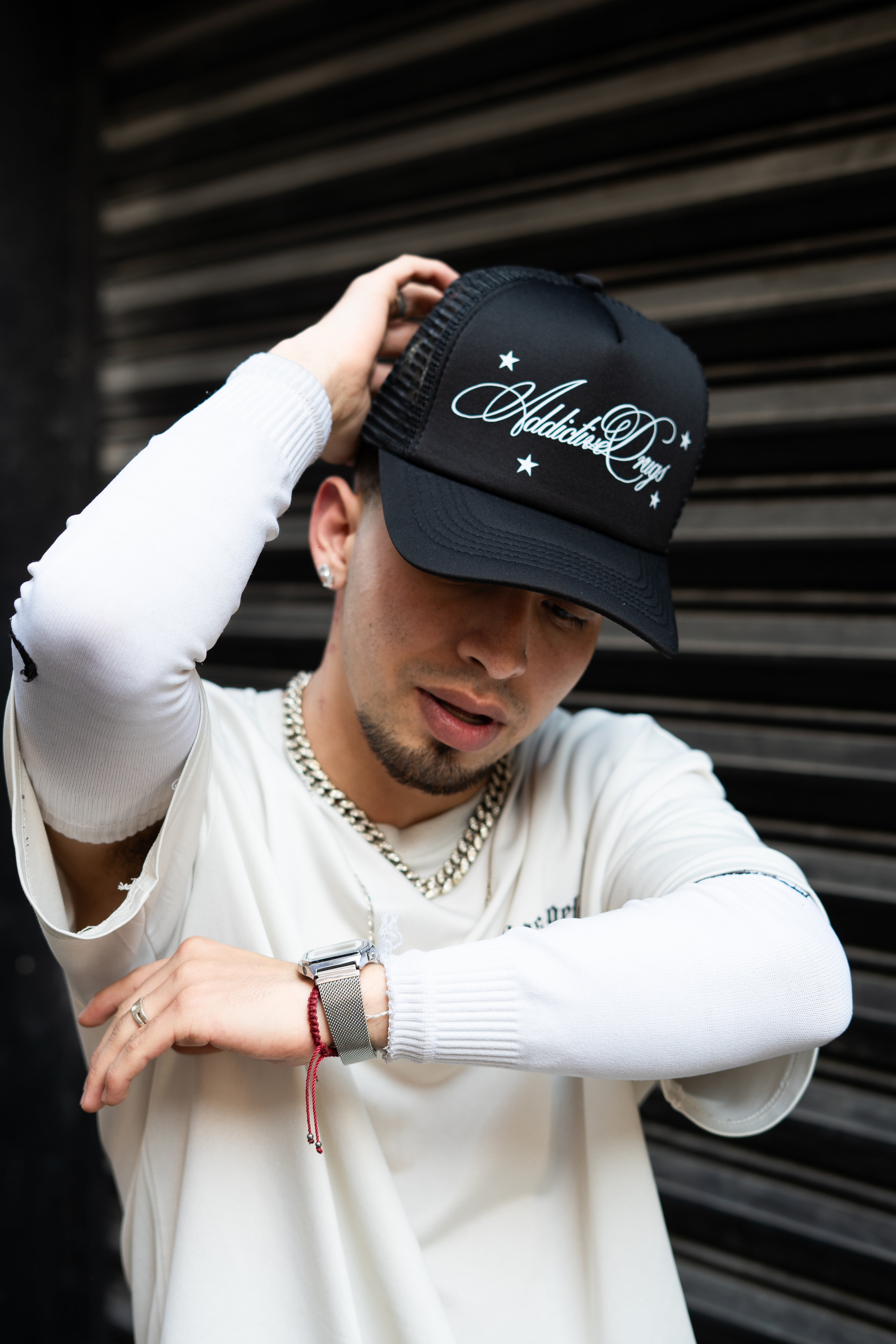 Gorra AdiDru negra kandi