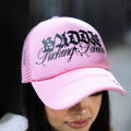 Gorra Baddie rosa kandi