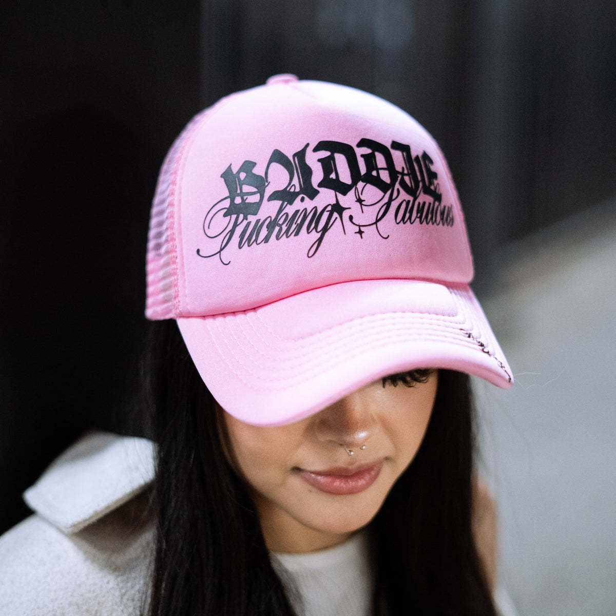 Gorra baddie azul kandi