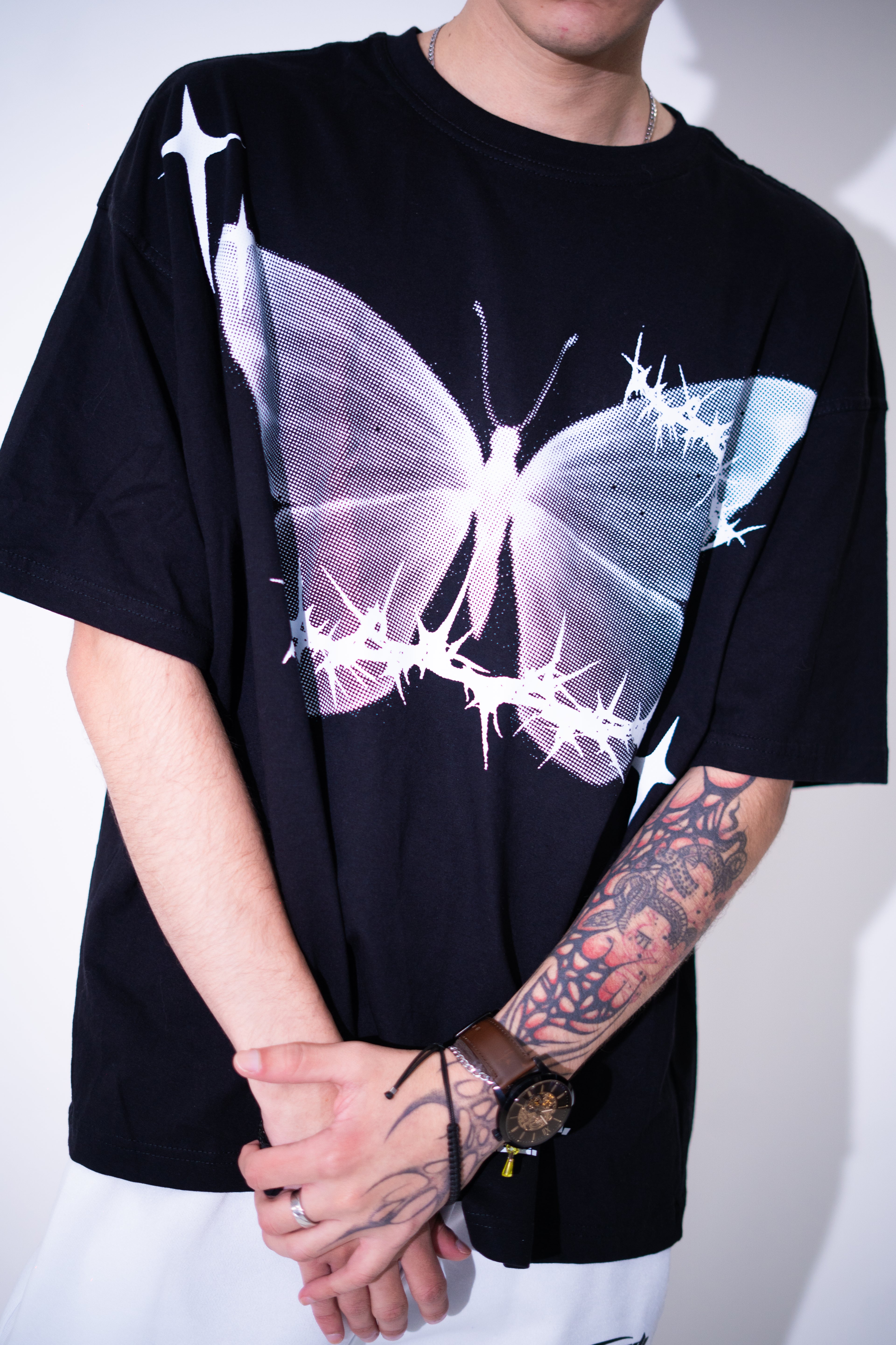 Playera Mariposa Overzised kandi