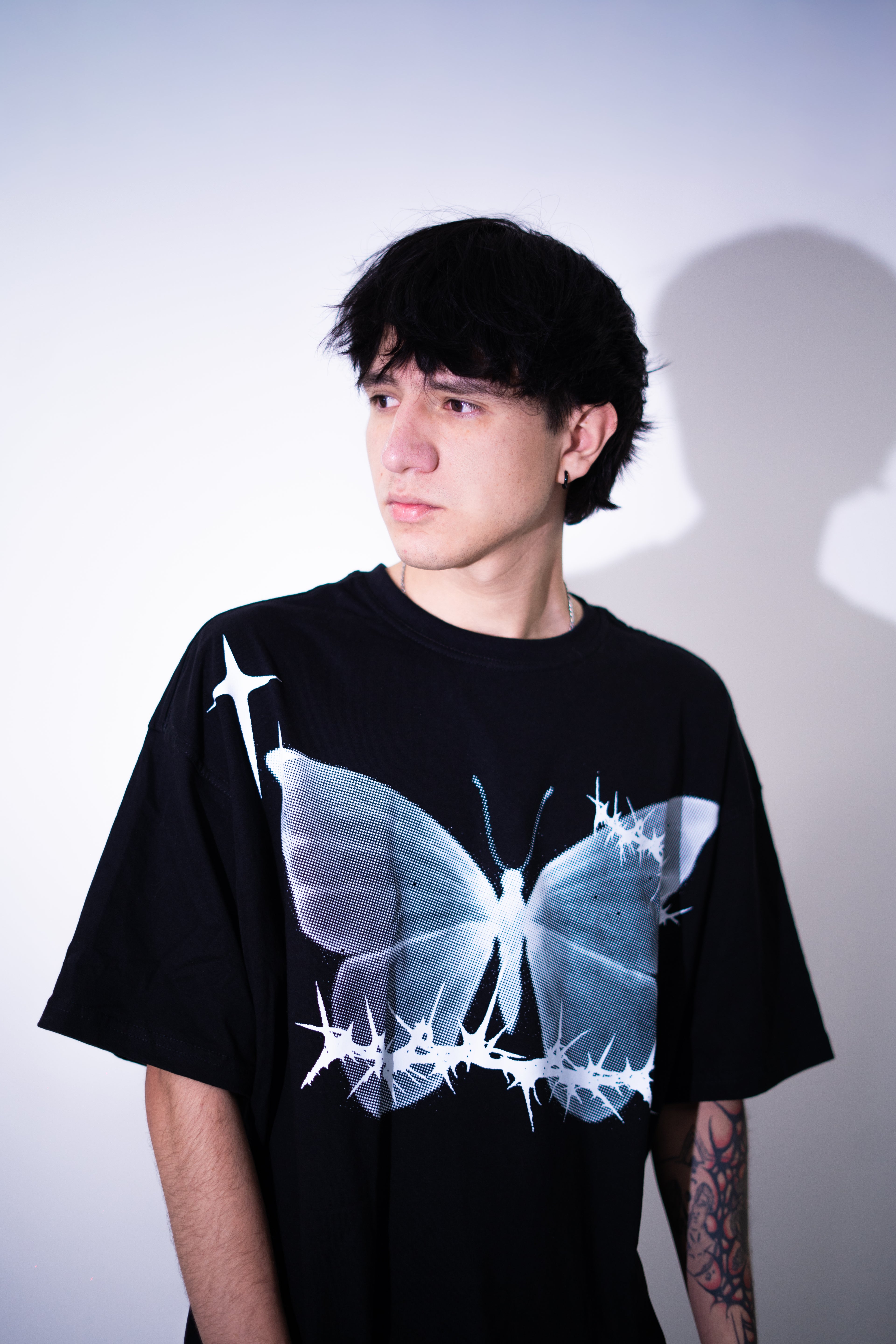 Playera Mariposa Overzised kandi