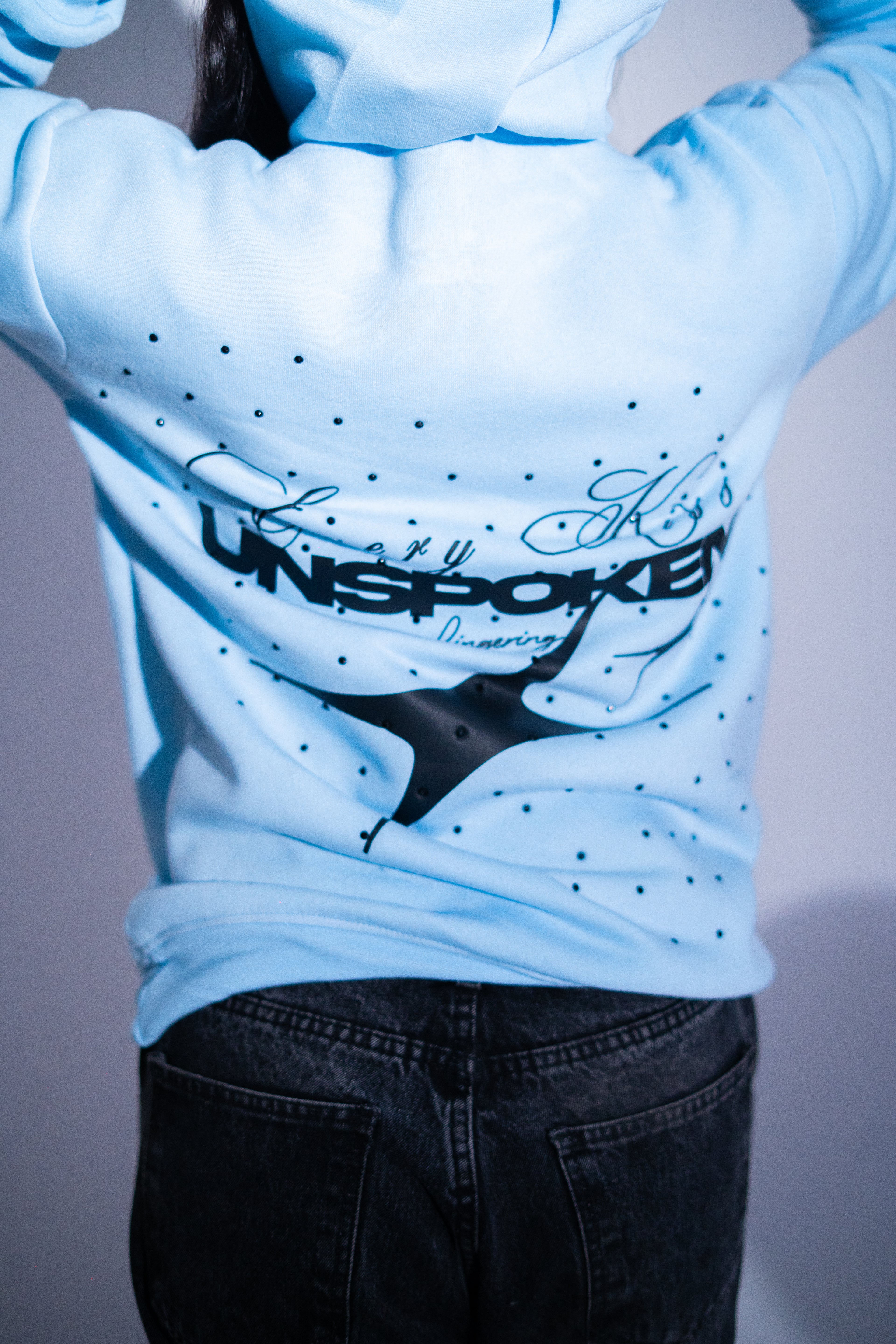 Hoodie everykiss azul kandi