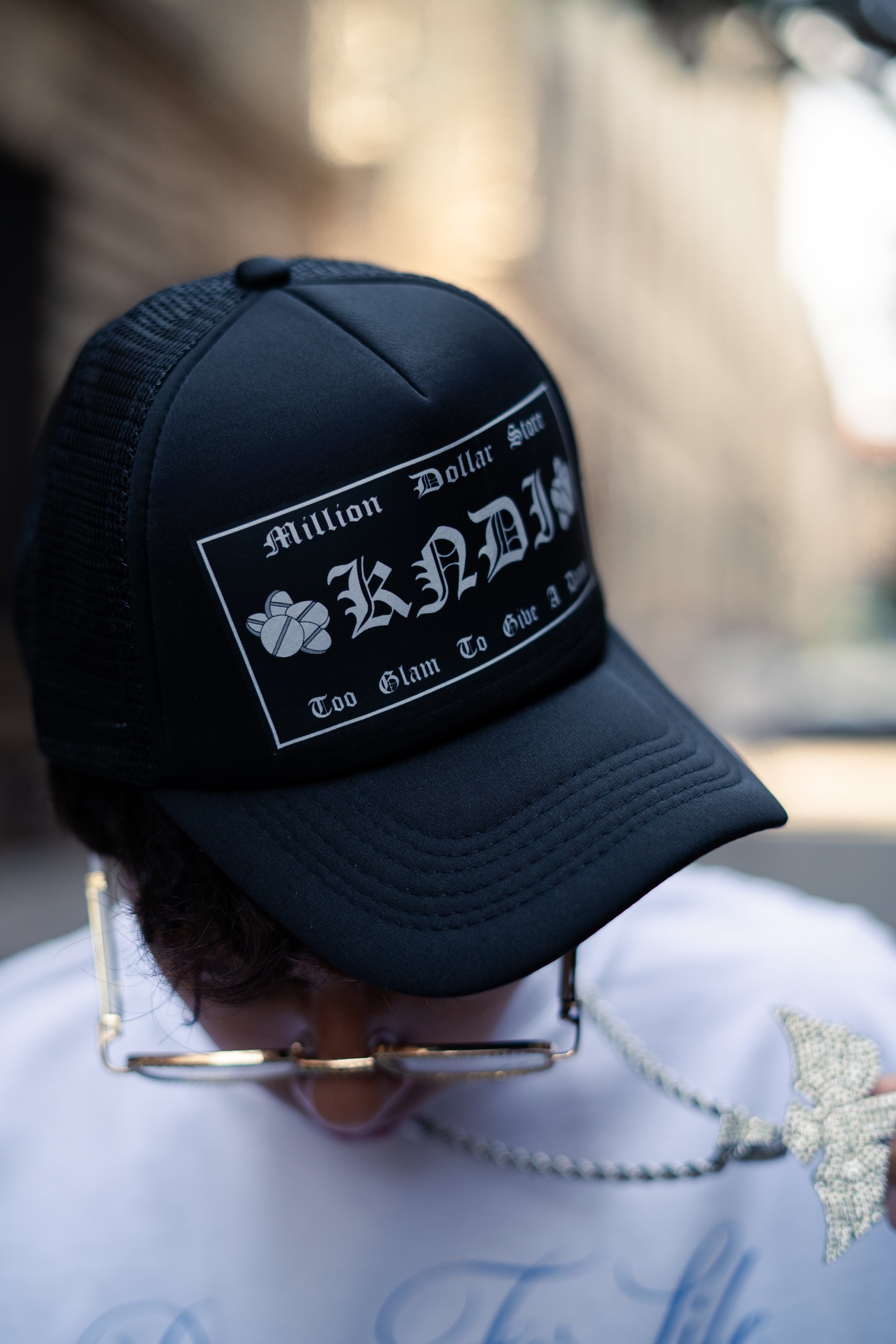 Gorra Placa Negra Kandi