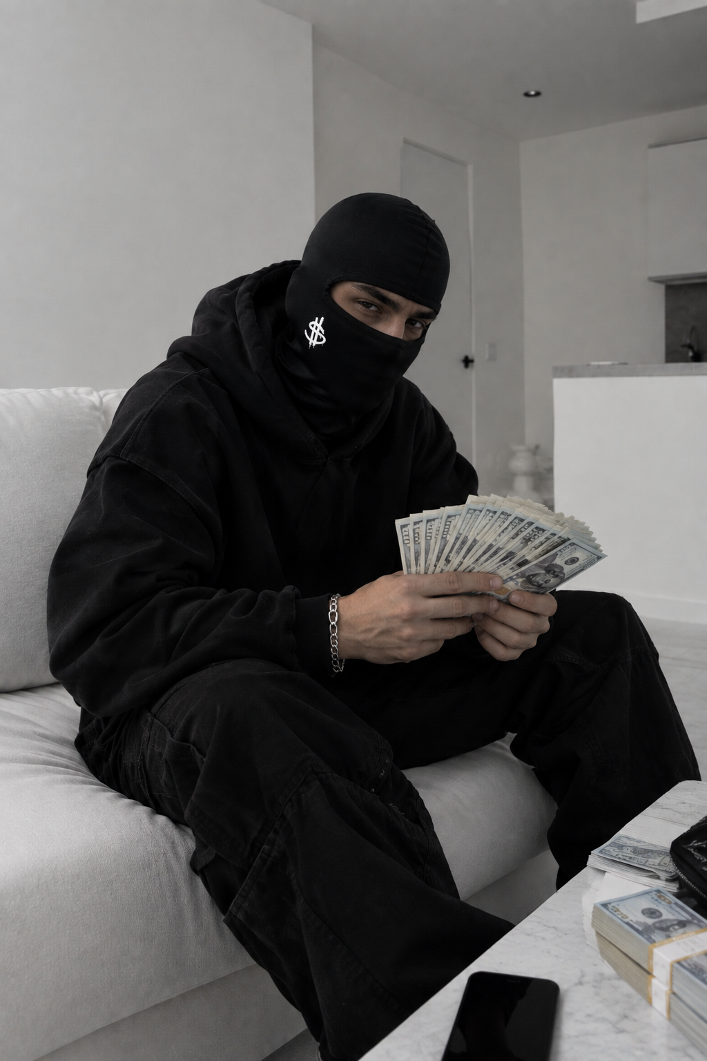 Balaclava Dollar Kandi Y2k