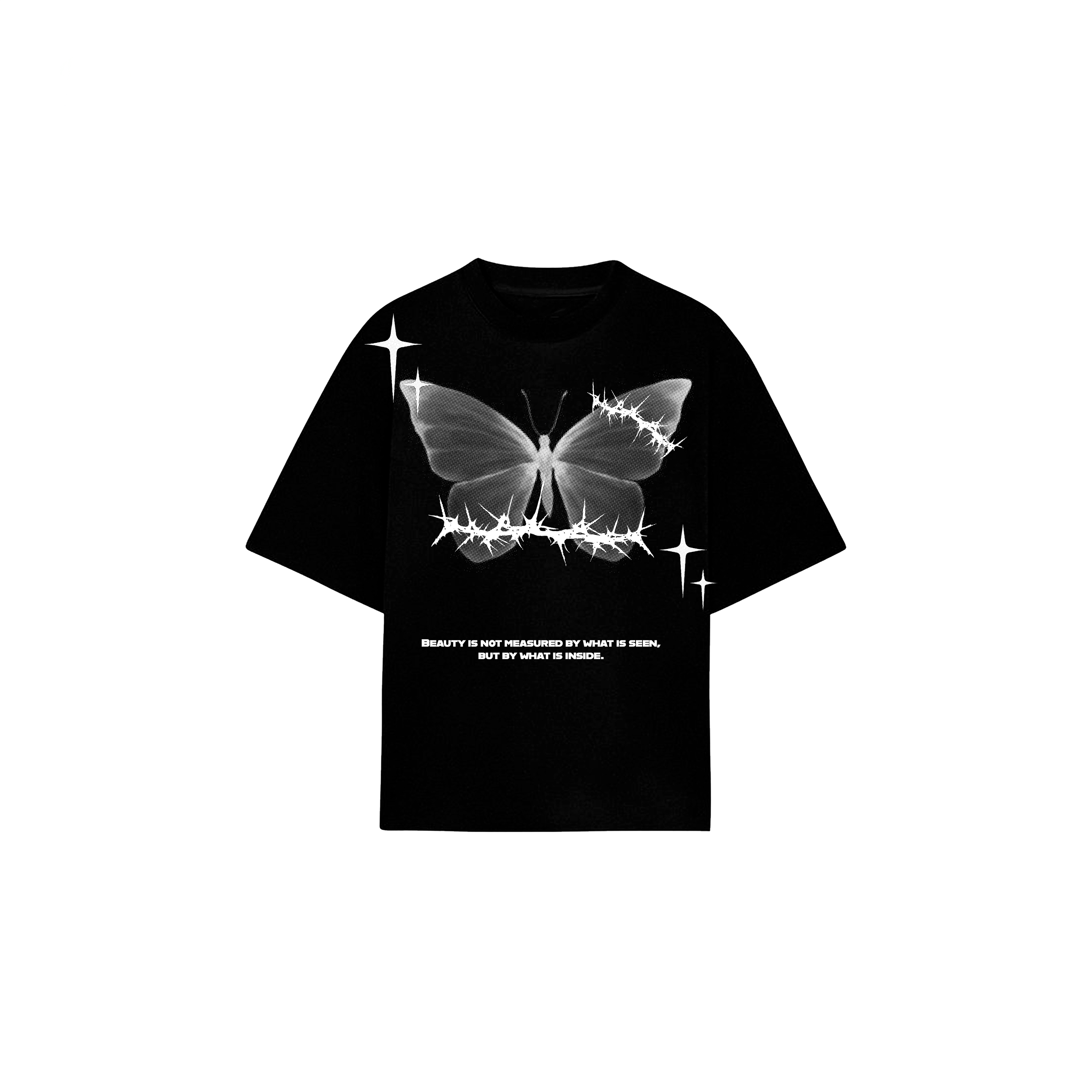 Playera Mariposa Overzised kandi