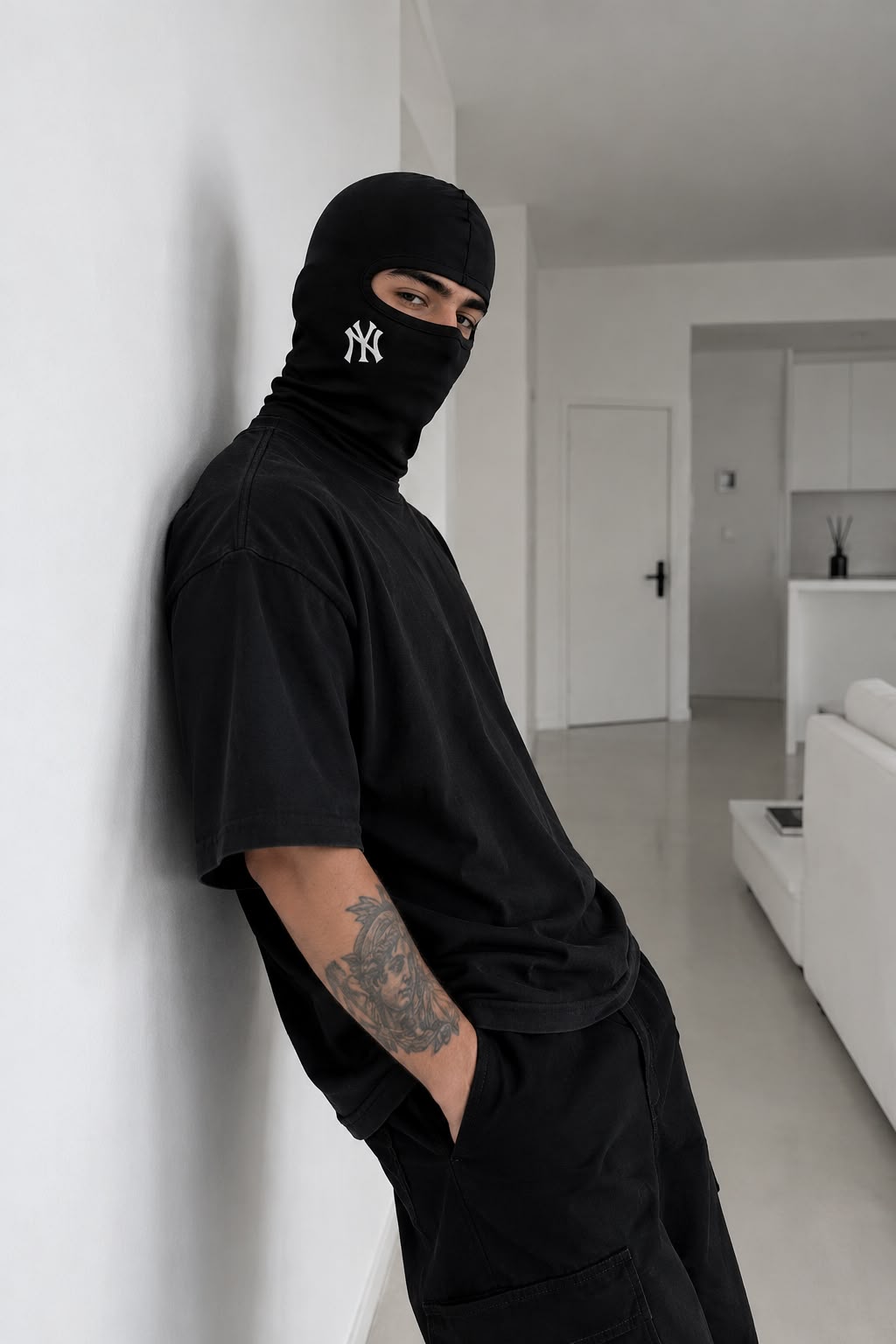 Balaclava New York 100% poliester Unitalla