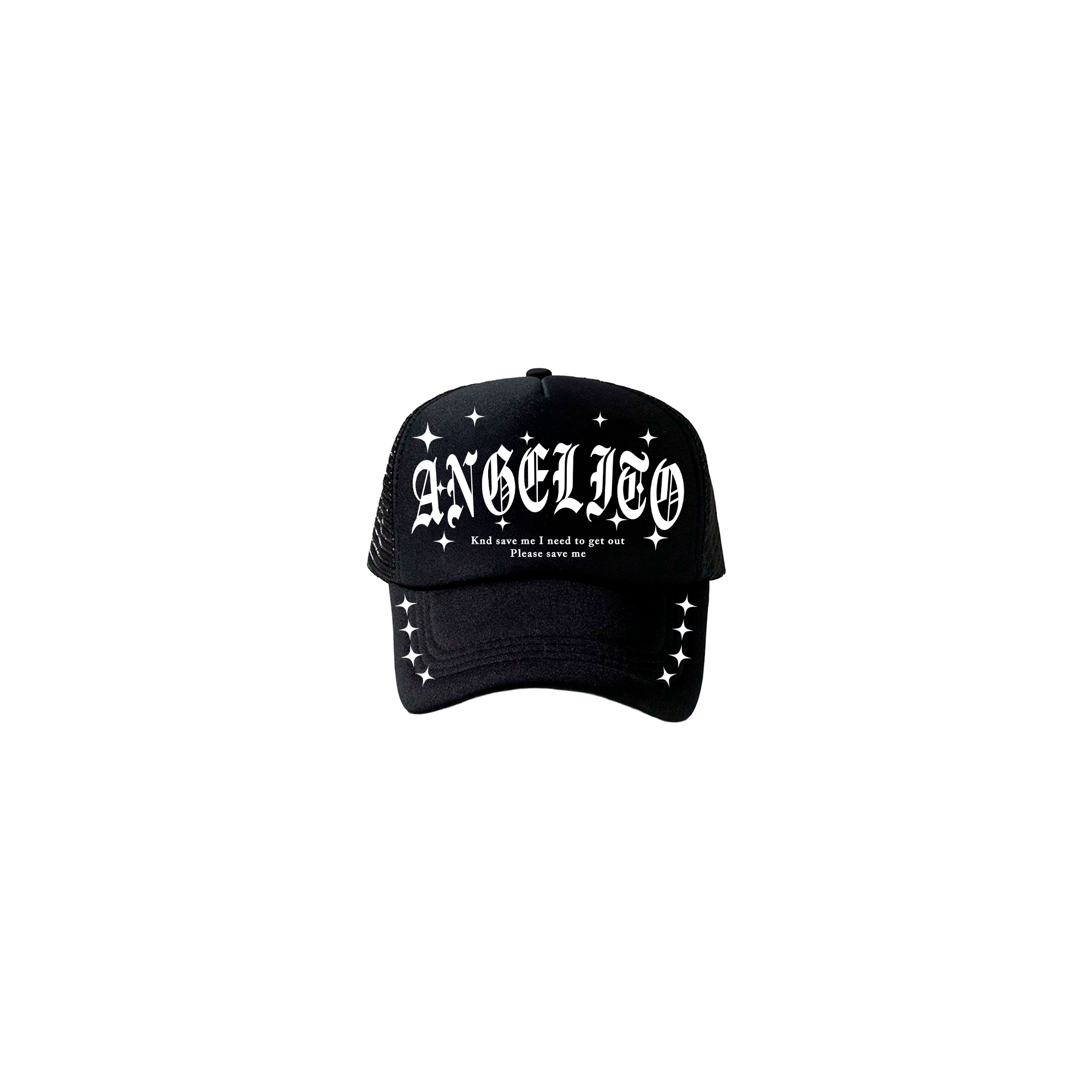 Gorra Angelito negra kandi