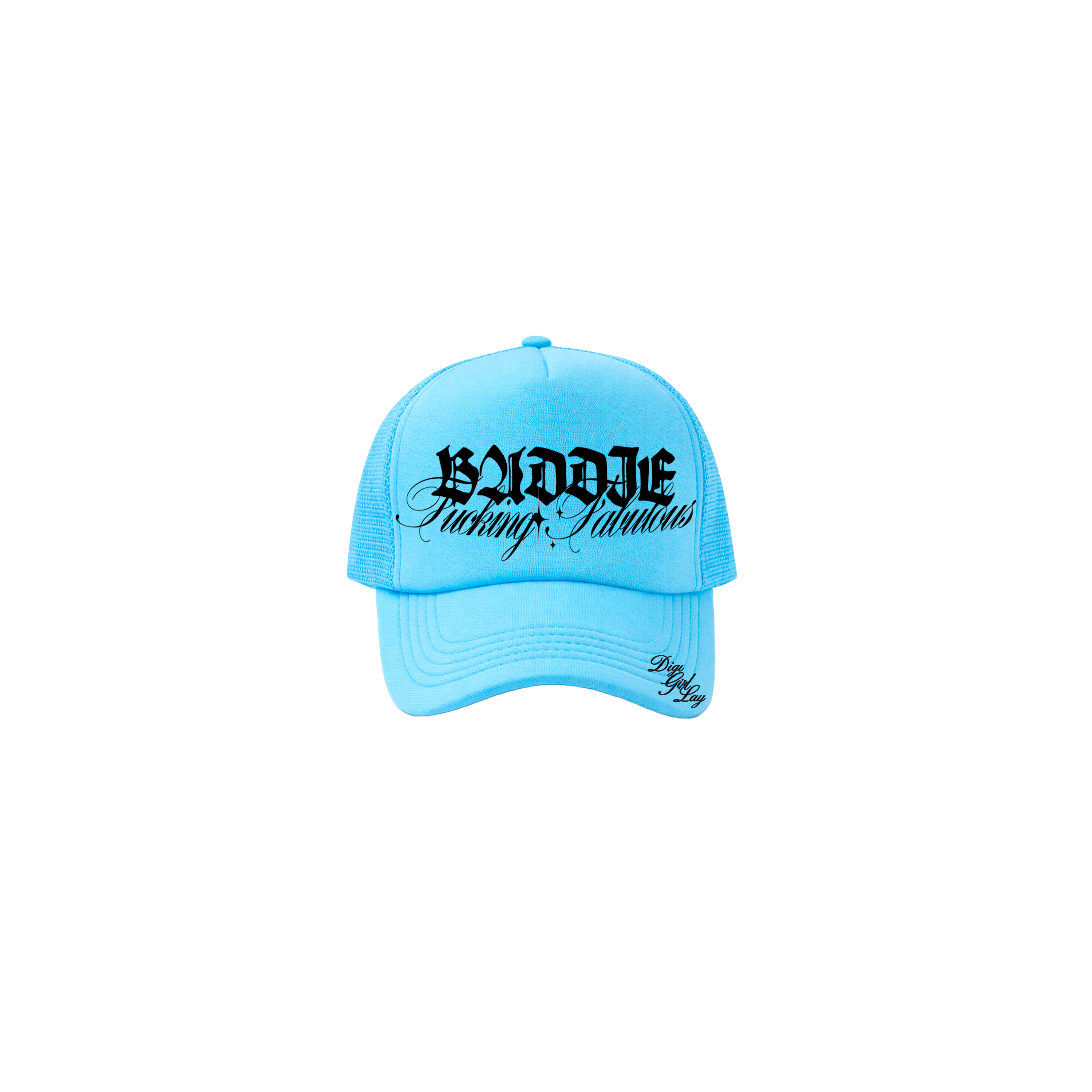 Gorra baddie azul kandi