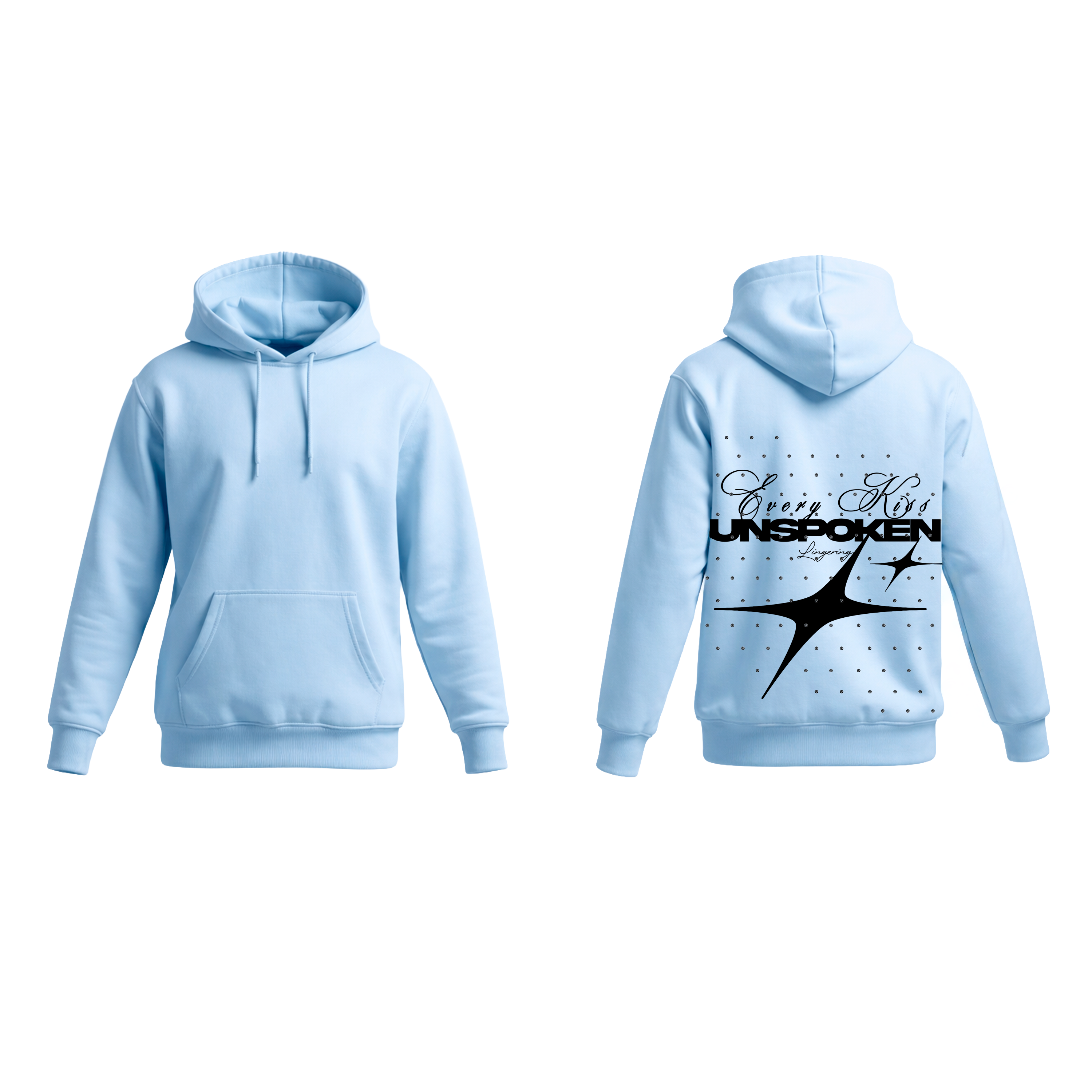Hoodie everykiss azul kandi