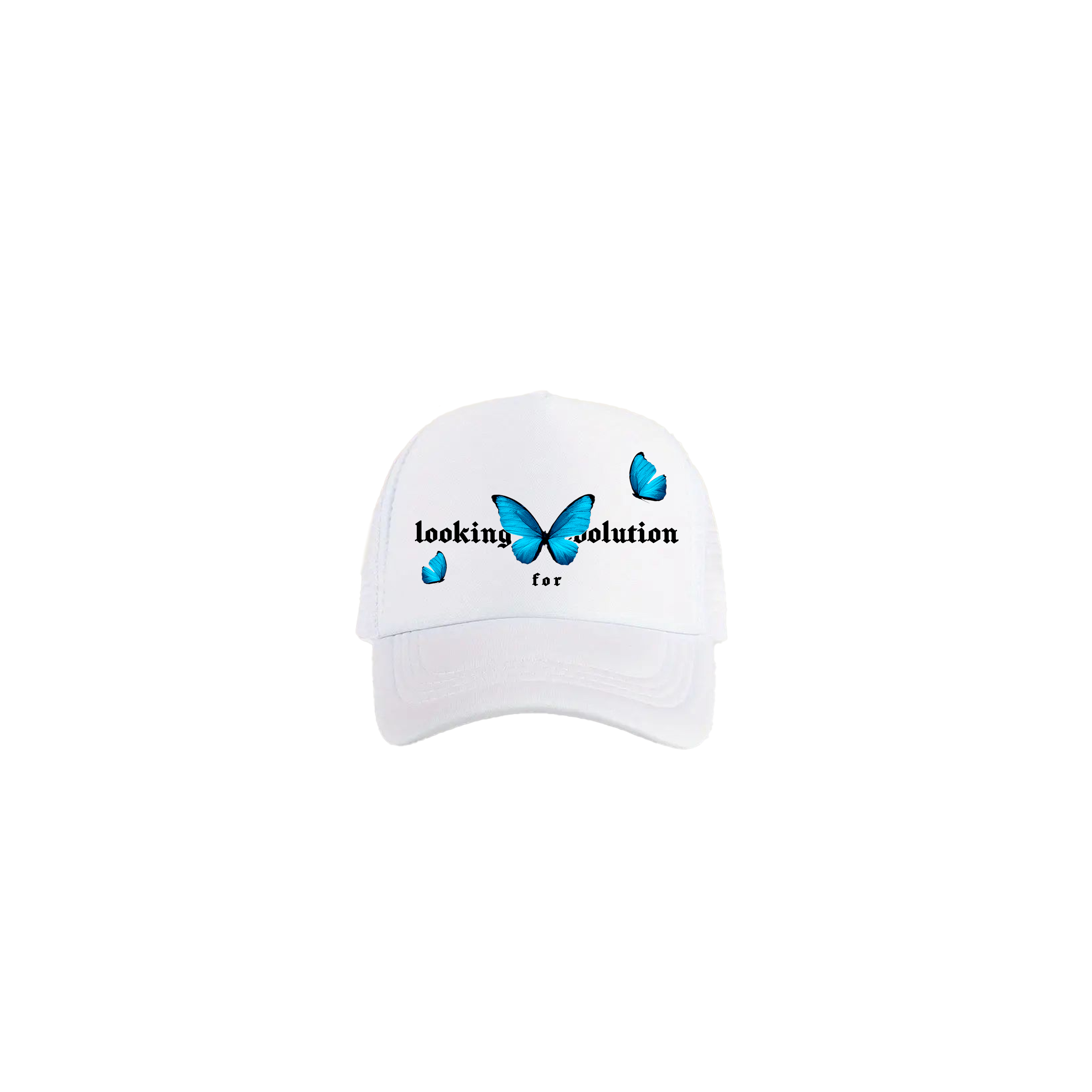 Gorra Mariposas Blanca Kandi