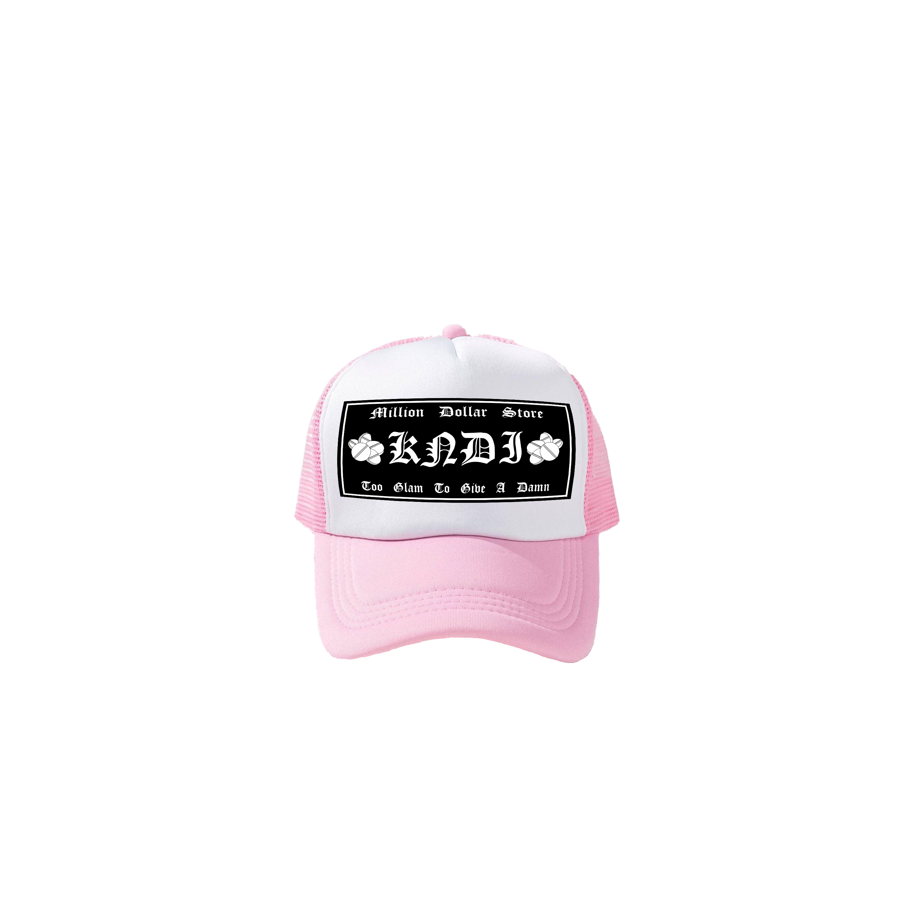Gorra Placa Rosa Kandi