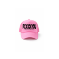 Gorra fxxxck rosa y negro kandi