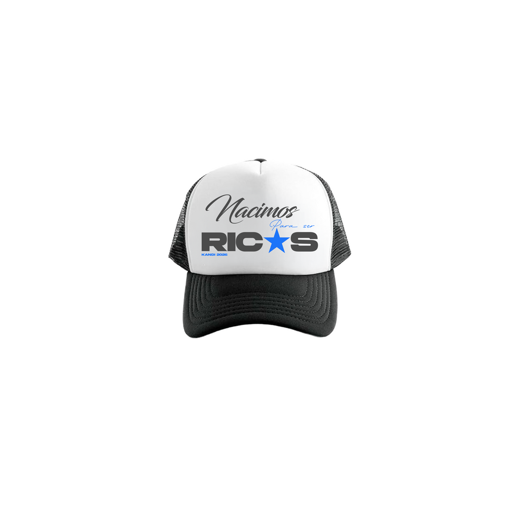 Gorra Trucker Y2k Kandi Nacimos Para Ser Ricos Unitalla