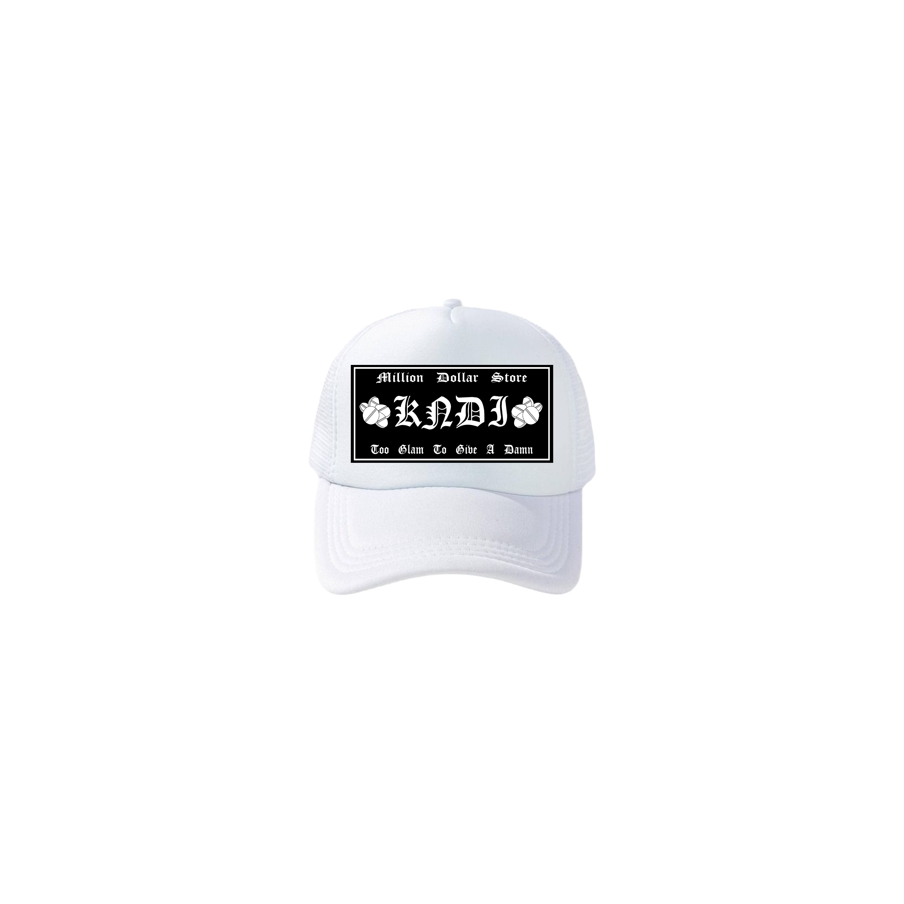 Gorra Placa blanco kandi